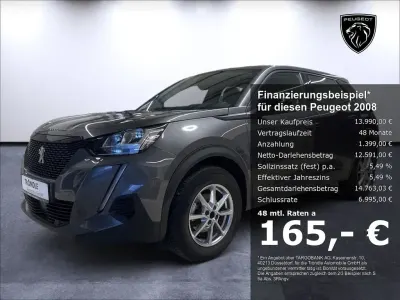 Gebraucht Peugeot 2008 Active 101 PS (74 kW) 2022 Grau SUV