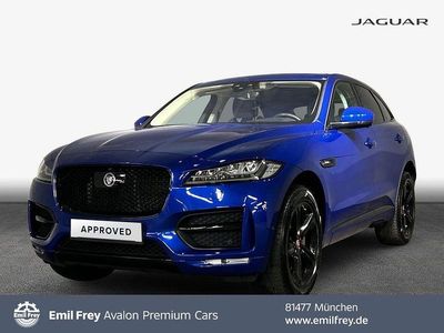 Gebraucht Jaguar F-Pace R-Sport 300 PS (220 kW) 2019 Caesium blue metallic SUV