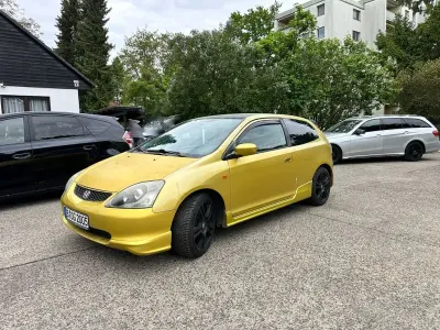 Gebraucht Honda Civic Cool 120 PS (88 kW) 2001 Orange Coupé