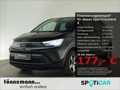 Usata Opel Crossland X Edition 110 CV (80 kW) 2021 Nero SUV