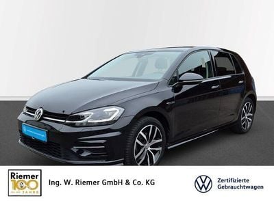 Gebraucht VW Golf VII R-line 150 PS (110 kW) 2019 Deep black perleffekt Limousine