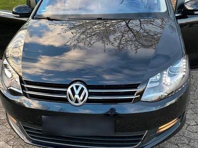 Gebraucht VW Sharan Comfortline 140 PS (102 kW) 2015 Blau Van / Kleinbus