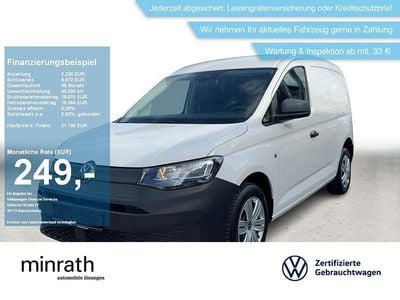 Gebraucht VW Caddy 75 PS (55 kW) 2021 Weiß Van / Kleinbus