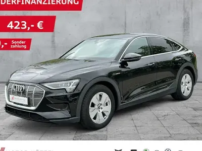 Gebraucht Audi Q8 Sportback e-tron S-Line 300 kW (408 PS) 2022 Schwarz SUV