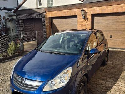 Gebraucht Opel Corsa 60 PS (44 kW) 2009 Blau Kleinwagen