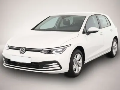 Gebraucht VW Golf VIII Life 131 PS (96 kW) 2023 Weiß Limousine