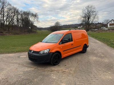 Gebraucht VW Caddy Maxi 105 PS (77 kW) 2012 Orange Van / Kleinbus