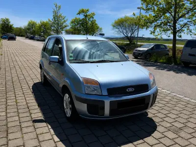 Gebraucht Ford Fusion 80 PS (58 kW) 2007 Blau Kleinwagen