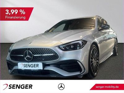 Gebraucht Mercedes C220 AMG line 197 PS (144 kW) 2026 Lack hightechsilber Kombi