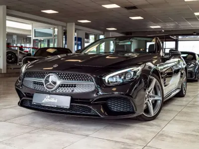Używany Mercedes SL500 AMG line 455 KM (334 kW) 2020 Czarny Kabriolet