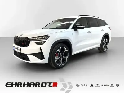 Ny Skoda Kodiaq RS 195 HK (143 kW) 2026 Hvid SUV