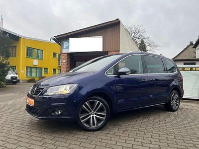 Gebraucht Seat Alhambra FR-Line 150 PS (110 kW) 2021 "atlantic" blau Van / Kleinbus