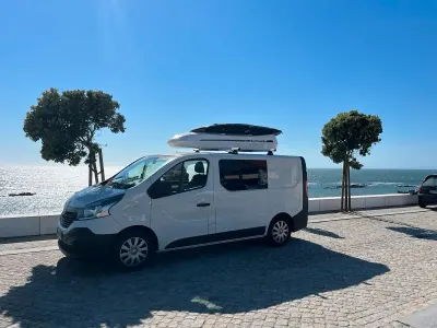Gebraucht Renault Trafic 90 PS (66 kW) 2018 Weiß Van / Kleinbus