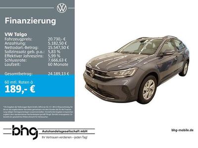Second-hand VW Taigo Goal 116 CP (85 kW) 2025 Gri SUV