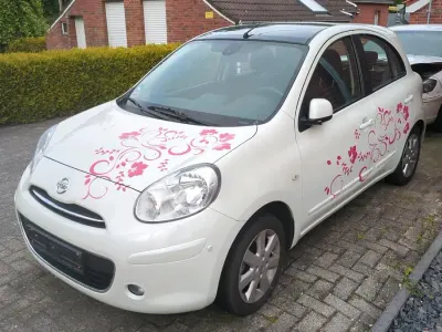 Gebraucht Nissan Micra 98 PS (72 kW) 2012 Weiß Kleinwagen