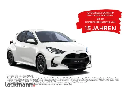 Neu Toyota Yaris Hybrid 116 PS (85 kW) 2026 Weiß Limousine