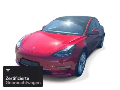 Usata Tesla Model 3 Long Range AWD 324 kW (441 CV) 2022 Rosso Berlina