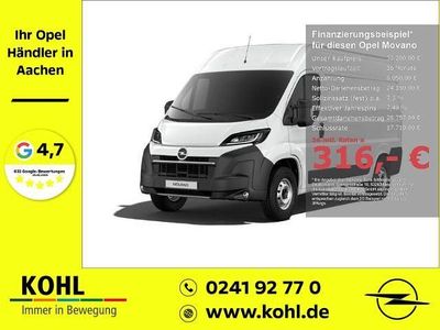 Nouă Opel Movano 179 CP (131 kW) 2025 Alb Van