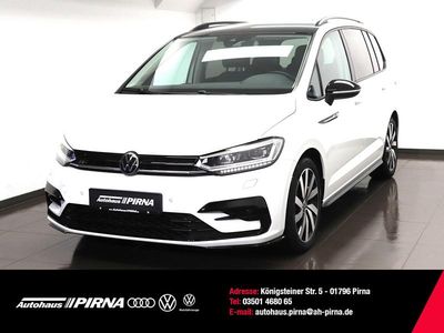 Gebraucht VW Touran Highline 150 PS (110 kW) 2022 Weiß Van / Kleinbus