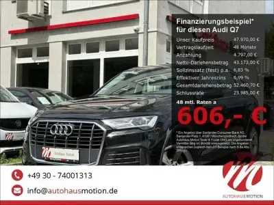 Gebraucht Audi Q7 Comfort 231 PS (169 kW) 2023 Mythosschwarz metallic SUV