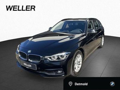 Gebraucht BMW 318 Sport Line 136 PS (100 kW) 2018 Black sapphire (schwarz) Kombi