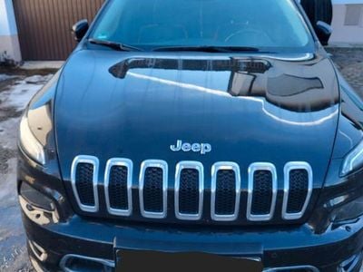 Schwarz Gebraucht 2017 Jeep Cherokee Overland SUV | 19.000 € (Fairer Preis)