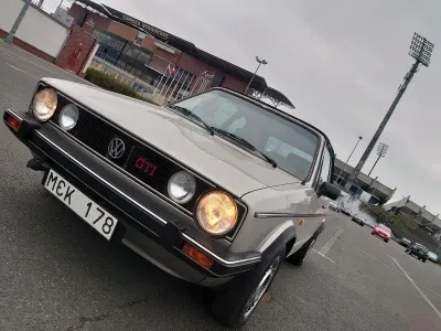 Gebraucht VW Golf Cabriolet GTI 112 PS (82 kW) 1986 Gold Cabrio