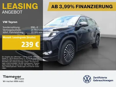 Usata VW Tayron Life 150 CV (110 kW) 2025 Nero SUV