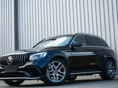 Gebraucht Mercedes GLC63 AMG AMG 510 PS (375 kW) 2019 Schwarz/baltic black SUV