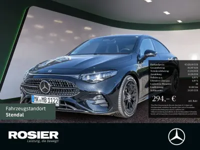 Gebraucht Mercedes CLA200 AMG line 184 PS (135 kW) 2026 Schwarz / kosmosschwarz Coupé