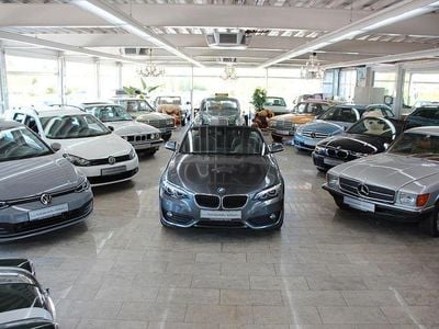 Second-hand BMW 218 Sport Line 136 CP (100 kW) 2017 Gri Cabrio