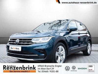 Brugt VW Tiguan Elegance 150 HK (110 kW) 2021 Blå SUV