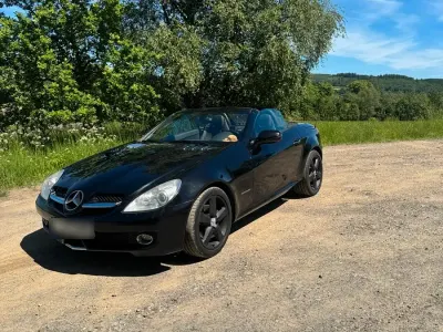 Gebraucht Mercedes SLK200 184 PS (135 kW) 2008 Schwarz Cabrio