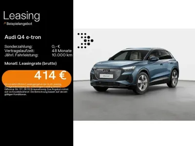 Brugt Audi Q4 e-tron Ambiente 194 kW (265 HK) 2023 Blå SUV