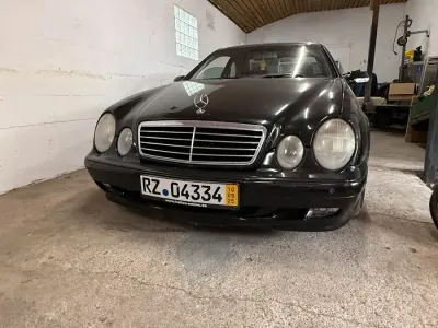 Gebraucht Mercedes CLK200 1998 Schwarz Limousine