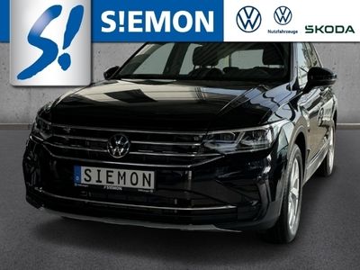 gebraucht VW Tiguan TDI DSG Elegance AHK MatrLED Nav ACC RKam