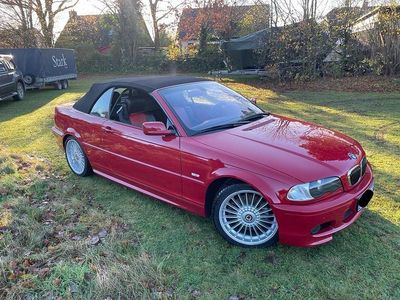 Gebraucht BMW 330 Cabriolet Sport Line 231 PS (169 kW) 2002 Rot Cabrio