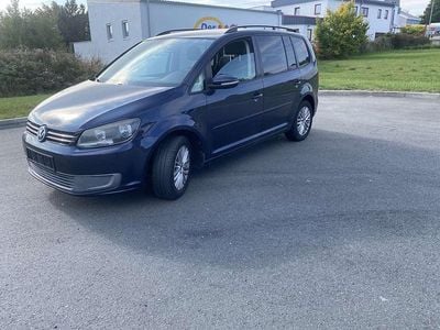 Gebraucht VW Touran Comfortline 105 PS (77 kW) 2010 Night blue metallic Van / Kleinbus