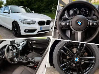 Gebraucht BMW 118 Advantage 136 PS (100 kW) 2018 Weiß Kleinwagen