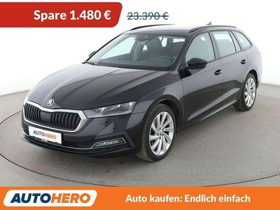 Gebraucht Skoda Octavia First Edition 150 PS (110 kW) 2021 Schwarz Kombi