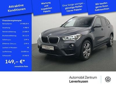 Gebraucht BMW X1 Sport Line 150 PS (110 kW) 2017 Grau SUV