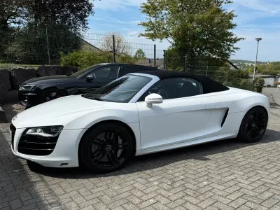 Używany Audi R8 Spyder Sport 600 KM (441 kW) 2011 Biały Kabriolet