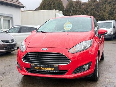 Gebraucht Ford Fiesta SYNC Edition 101 PS (74 kW) 2013 Rot Kleinwagen