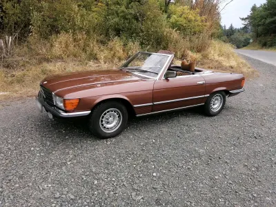 Second-hand Mercedes SL280 177 CP (130 kW) 1977 Cabrio