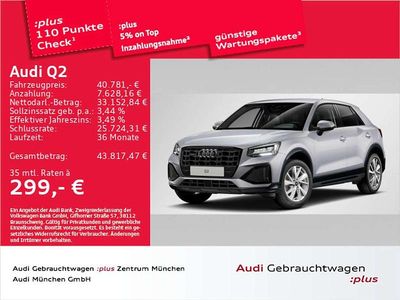 Gebraucht Audi Q2 Advanced 190 PS (139 kW) 2025 Florettsilber metallic SUV