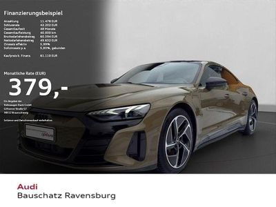 Gebraucht Audi e-tron GT quattro Sport 350 kW (476 PS) 2022 Taktikgrün Limousine