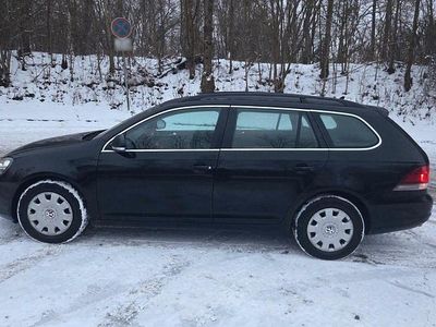 Usata VW Golf VI 105 CV (77 kW) 2010 Nero Utilitaria