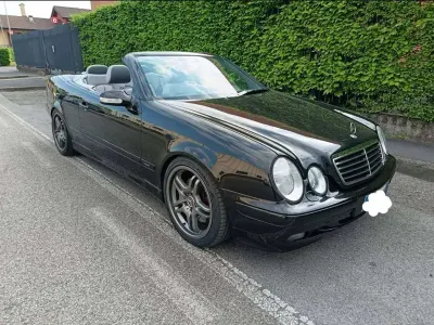 Gebraucht Mercedes CLK430 AMG 279 PS (205 kW) 2001 Schwarz Cabrio