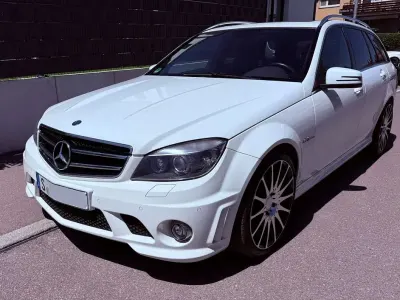 Gebraucht Mercedes C63 AMG AMG 457 PS (336 kW) 2008 Weiß Limousine