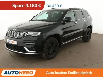 Gebraucht Jeep Grand Cherokee Summit 250 PS (183 kW) 2020 Schwarz SUV